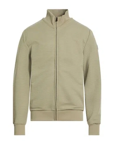 Colmar Man Sweatshirt Sage Green Size L Cotton, Polyester, Elastane