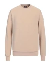 Colmar Man Sweatshirt Sand Size L Cotton, Polyamide, Elastane In Beige