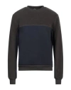 Colmar Man Sweatshirt Slate Blue Size Xxl Cotton