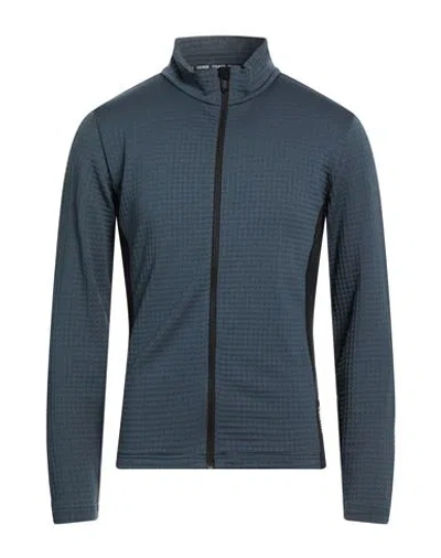 Colmar Man Sweatshirt Slate Blue Size L Polyester, Elastane, Polyamide