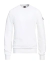 Colmar Man Sweatshirt White Size L Cotton, Polyamide, Elastane In White