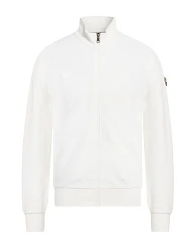 Colmar Man Sweatshirt White Size Xxl Cotton, Polyamide, Elastane