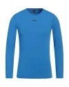 Colmar Man T-shirt Azure Size L Polyamide, Elastane In Blue