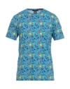 Colmar Man T-shirt Azure Size M Cotton In Multi