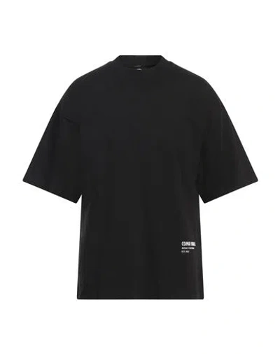 Colmar Man T-shirt Black Size L Cotton