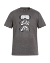 Colmar Man T-shirt Grey Size L Polyester, Cotton In Gray