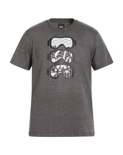 Colmar Man T-shirt Grey Size L Polyester, Cotton In Gray