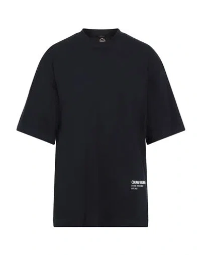 Colmar Man T-shirt Midnight Blue Size L Cotton