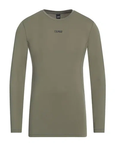 Colmar Man T-shirt Military Green Size L Polyamide, Elastane