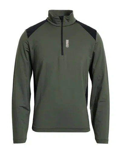 Colmar Man T-shirt Military Green Size L Polyamide, Wool, Elastane