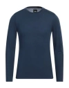 Colmar Man T-shirt Navy Size L Lyocell, Wool