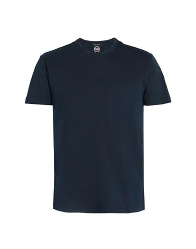 Colmar Man T-shirt Navy Size M Cotton In Blue