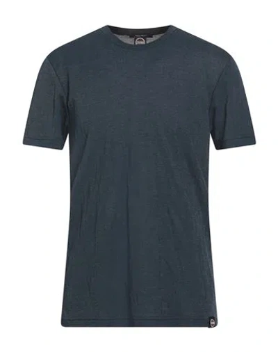 Colmar Man T-shirt Navy Size M Viscose, Polyamide In Blue