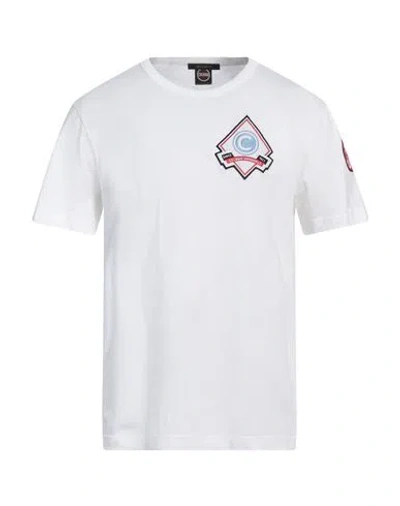 Colmar Man T-shirt White Size L Cotton