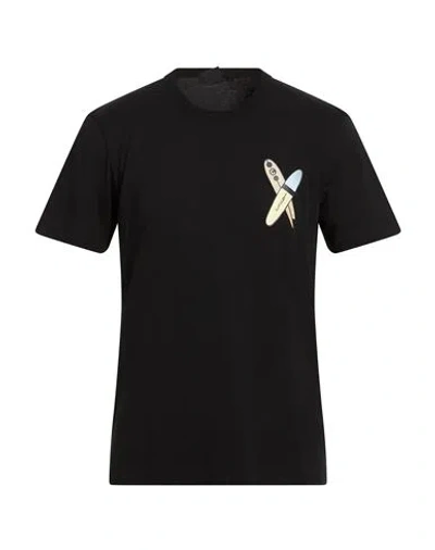 Colmar Man T-shirt Black Size L Cotton