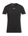 Colmar Man T-shirt Black Size L Polyamide, Elastane In Blue