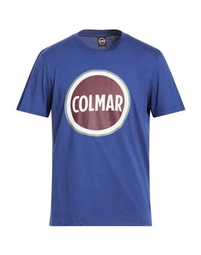 Colmar Man T-shirt Blue Size L Cotton