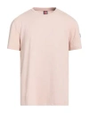 Colmar Man T-shirt Blush Size Xxl Cotton, Elastane In Pink