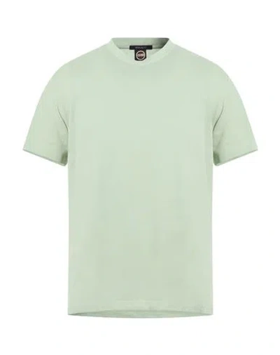 Colmar Man T-shirt Light Green Size L Cotton
