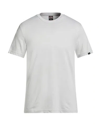 Colmar Man T-shirt Light Grey Size L Cotton, Polyamide In Gray