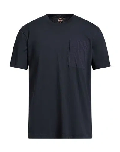 Colmar Man T-shirt Midnight Blue Size L Cotton