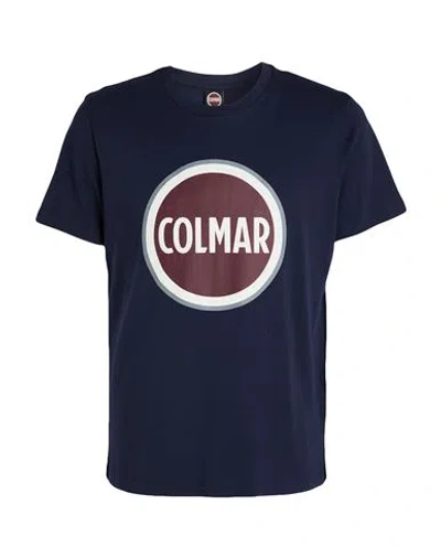 Colmar Man T-shirt Midnight Blue Size M Cotton