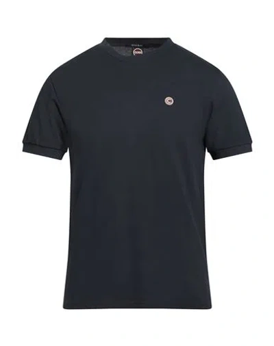 Colmar Man T-shirt Navy Size L Cotton In Blue