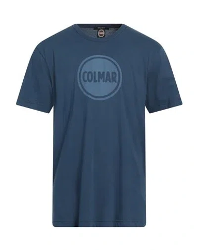 Colmar Man T-shirt Navy Size Xxl Cotton In Blue
