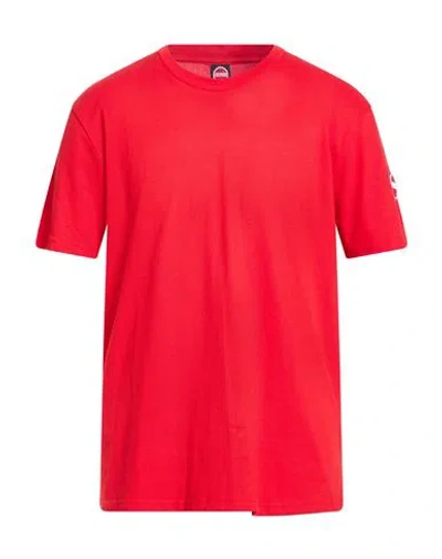 Colmar Man T-shirt Red Size L Cotton, Elastane