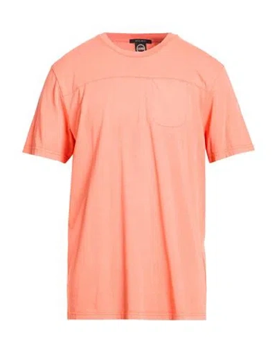 Colmar Man T-shirt Salmon Pink Size L Cotton