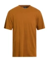Colmar Man T-shirt Tan Size L Cotton In Brown