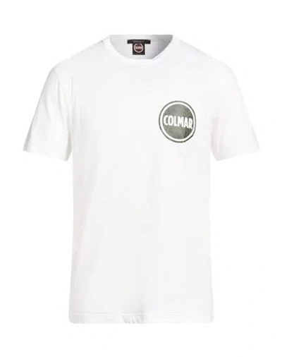 Colmar Man T-shirt White Size L Cotton