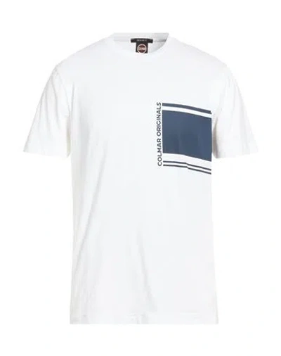Colmar Man T-shirt White Size L Cotton