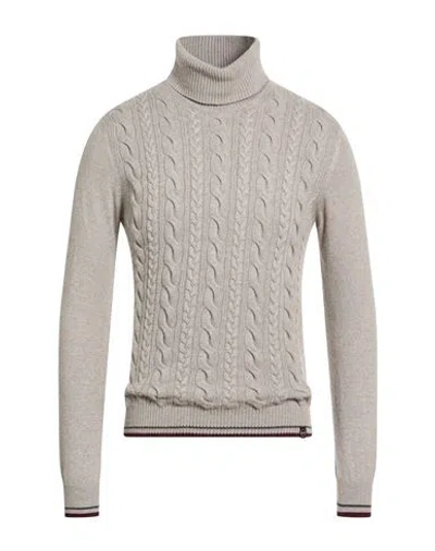 Colmar Man Turtleneck Light Grey Size L Polyamide, Wool, Viscose, Cashmere In Gray