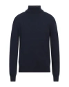 Colmar Man Turtleneck Midnight Blue Size Xxl Wool, Viscose, Polyamide, Cashmere