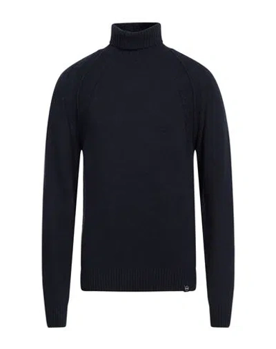 COLMAR COLMAR MAN TURTLENECK MIDNIGHT BLUE SIZE XXL WOOL, VISCOSE, POLYAMIDE, CASHMERE