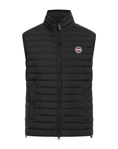 Colmar Man Vest Black Size 38 Polyamide