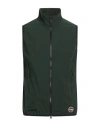 Colmar Man Vest Dark Green Size 50 Polyester, Elastane