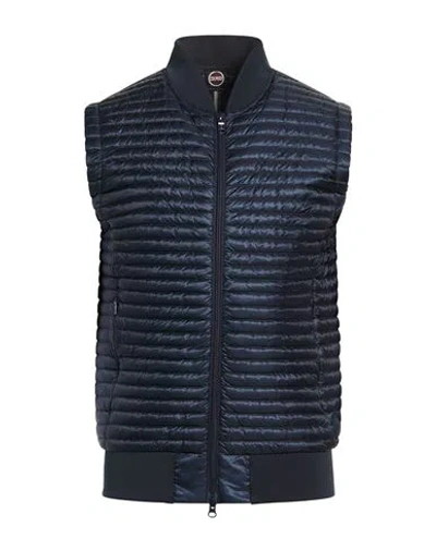 Colmar Man Vest Midnight Blue Size 46 Polyamide