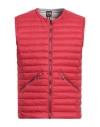 Colmar Man Vest Red Size 40 Textile Fibers In Red