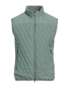 Colmar Man Vest Sage Green Size 44 Polyester, Elastane