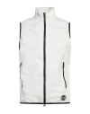 Colmar Man Vest White Size 40 Polyester, Elastane
