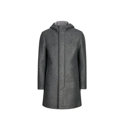 Colmar Manteau Mi-long Ample À Capuche In Gray