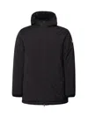 Colmar Logo-patch Hooded Jacket In Black