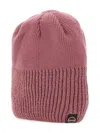 Colmar Metallic-thread Beanie Hat In Pink