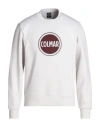 Colmar Modish Man Sweatshirt Off White Size L Cotton, Polyester In Off White