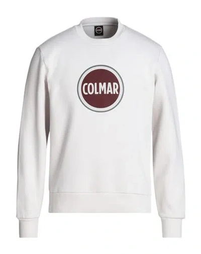 Colmar Modish Man Sweatshirt Off White Size L Cotton, Polyester