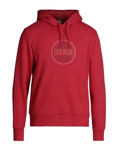 Colmar Modish Man Sweatshirt Red Size L Cotton, Polyester
