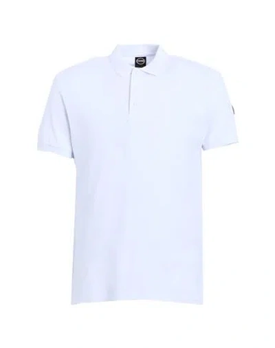 Colmar Monday Man Polo Shirt White Size L Cotton, Elastane