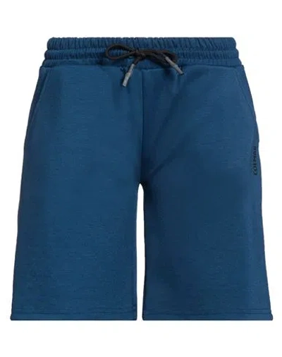 Colmar Mountain Attitude Woman Shorts & Bermuda Shorts Midnight Blue Size S Polyester, Elastane
